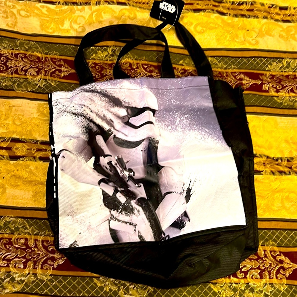 🔥STAR WARS STORM TROOPER TOTE BAG